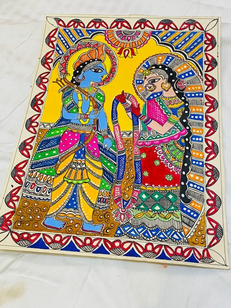 Madhubani Wall Painting Handmade